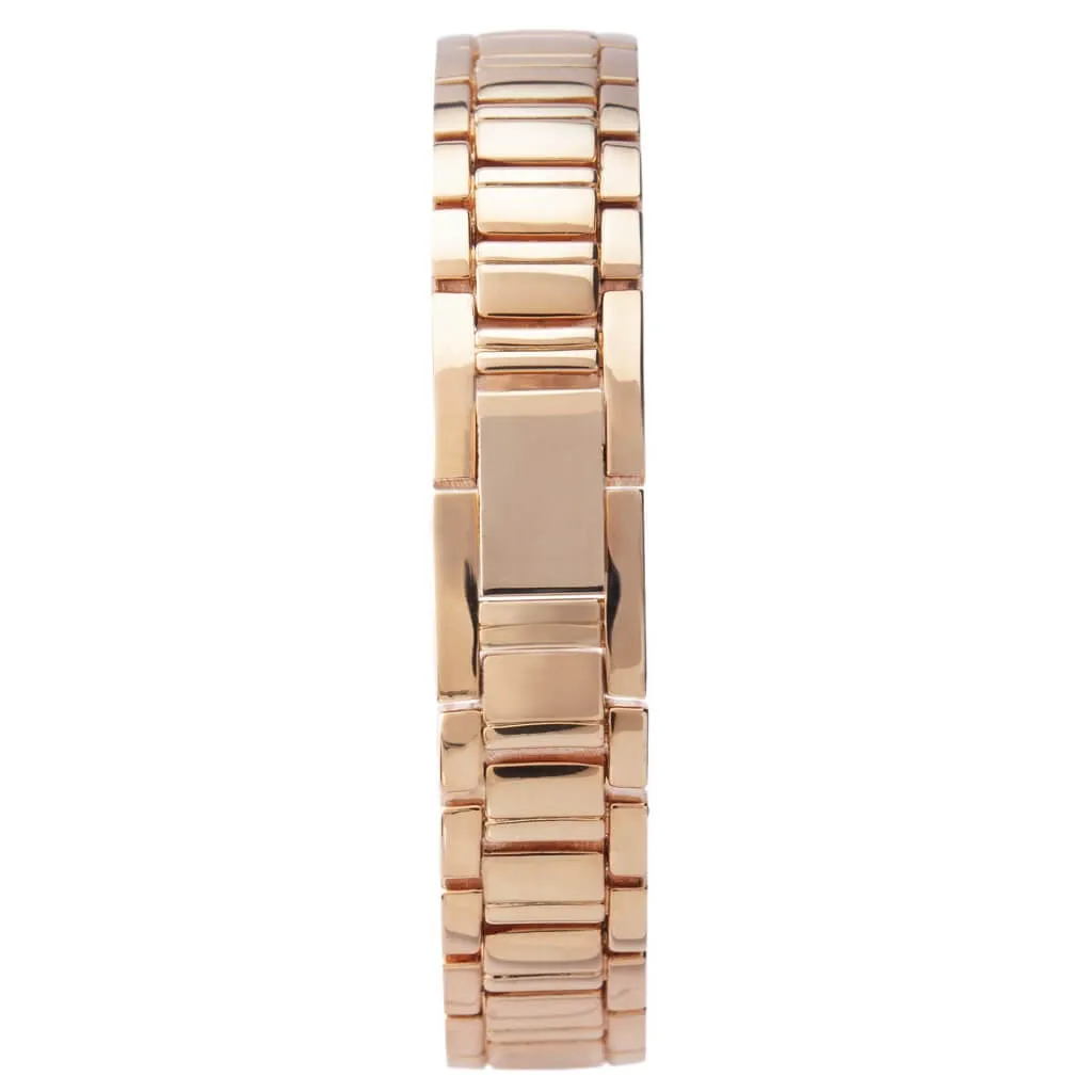 Sekonda Rose Gold Plated Crystal Set Ladies Watch 2846