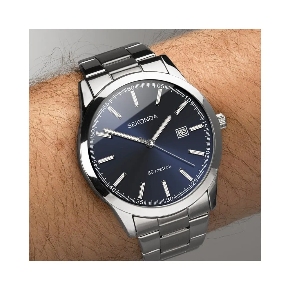 Sekonda Taylor Blue Dial Men's Watch 1943