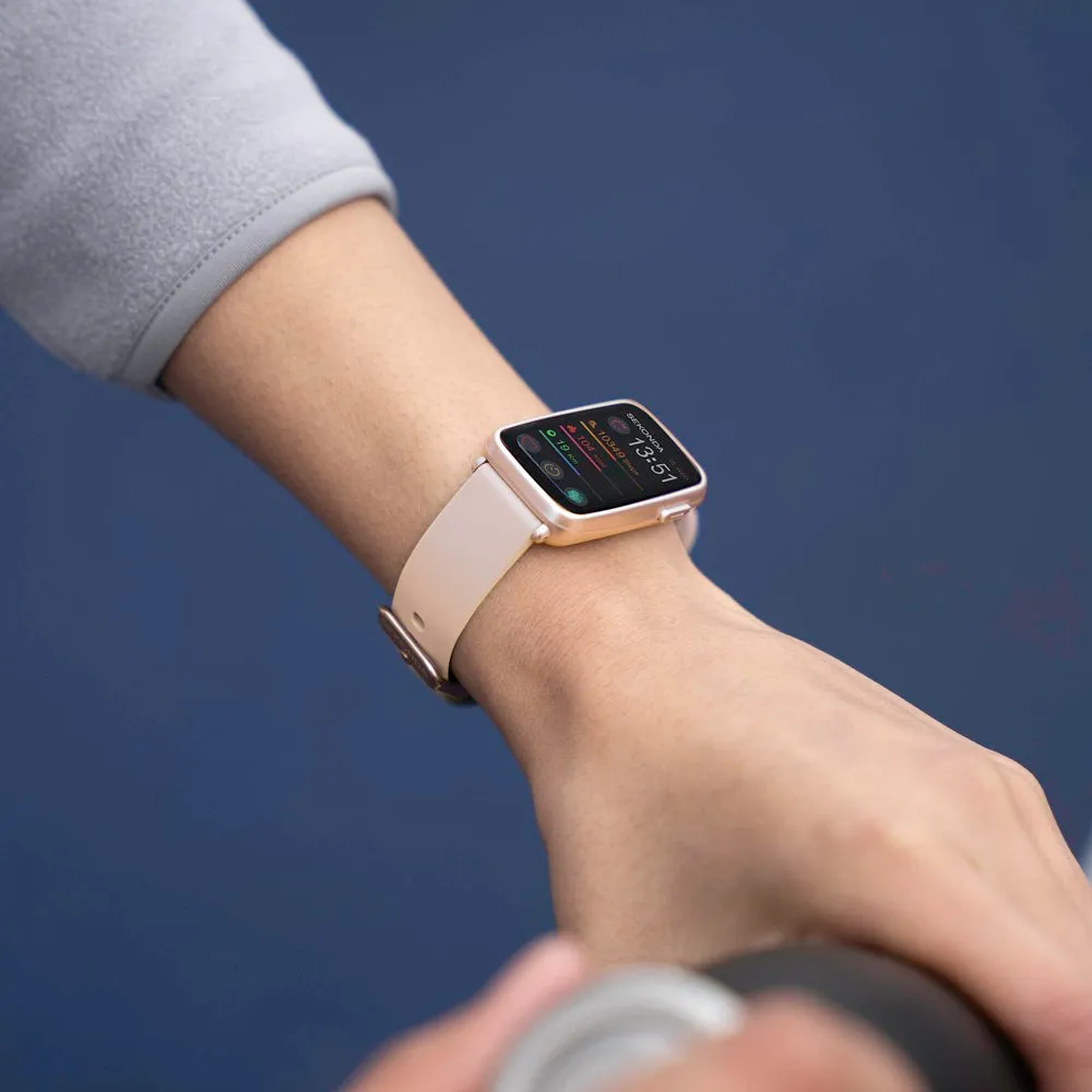 Sekonda Track Smart Watch Rose Gold Case Pink Silicone Strap 30170