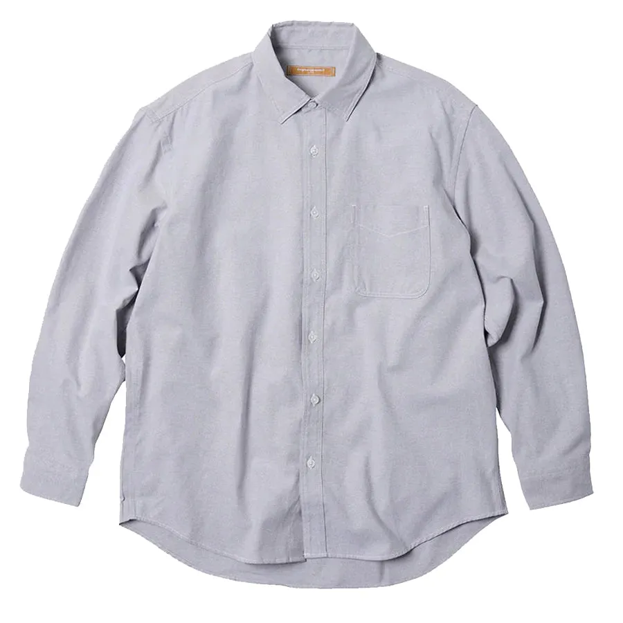 Selling Fast Frizmworks OG Oxford Oversized L/S Shirt Gray  Almost Gone!