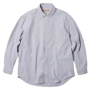 Selling Fast Frizmworks OG Oxford Oversized L/S Shirt Gray  Almost Gone!
