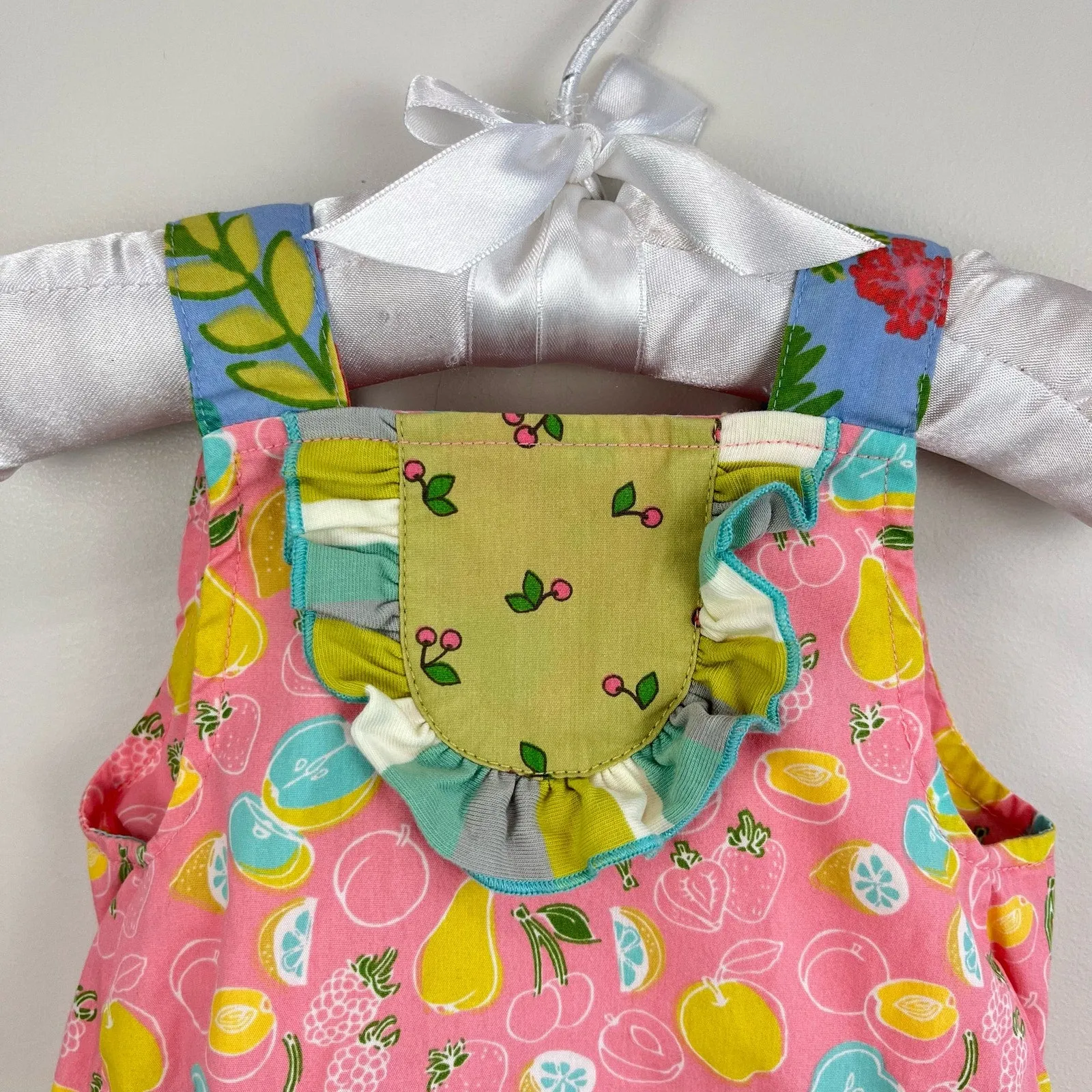 Selling Fast Matilda Jane Little Lemon Ruffle Bubble Romper 6 Months  Today Only!
