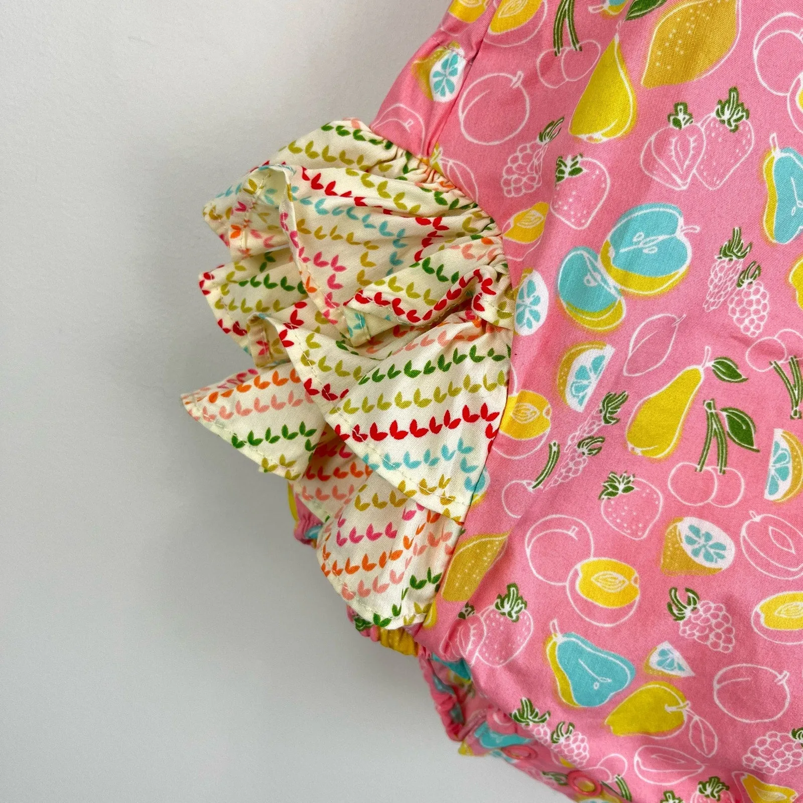 Selling Fast Matilda Jane Little Lemon Ruffle Bubble Romper 6 Months  Today Only!