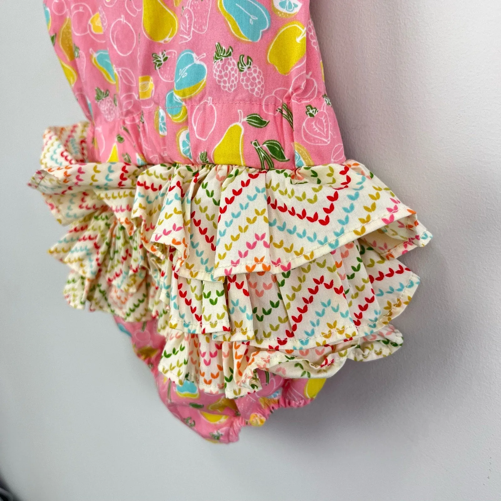 Selling Fast Matilda Jane Little Lemon Ruffle Bubble Romper 6 Months  Today Only!
