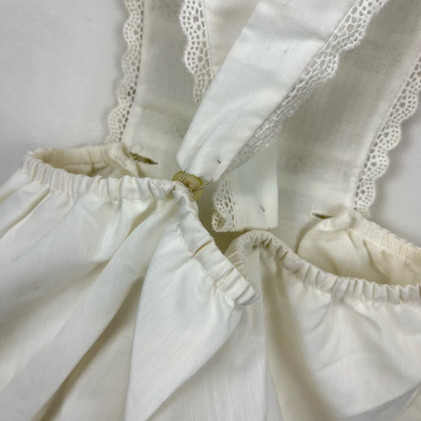 Selling Fast Vintage Ivory Lace Sun Suit Romper  Ends Soon!