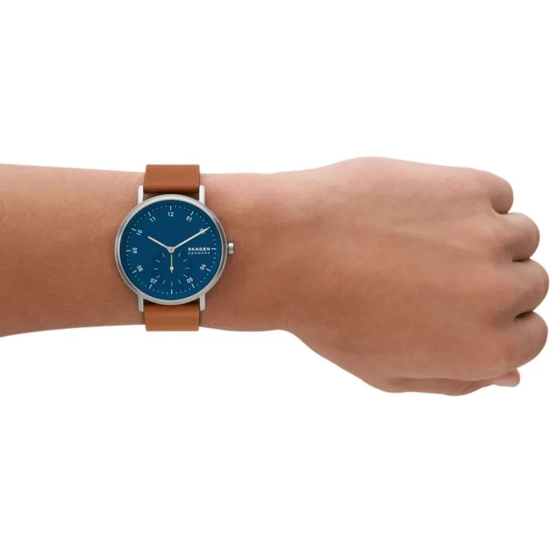 Skagen Kuppel Blue Dial Mens Watch SKW6888