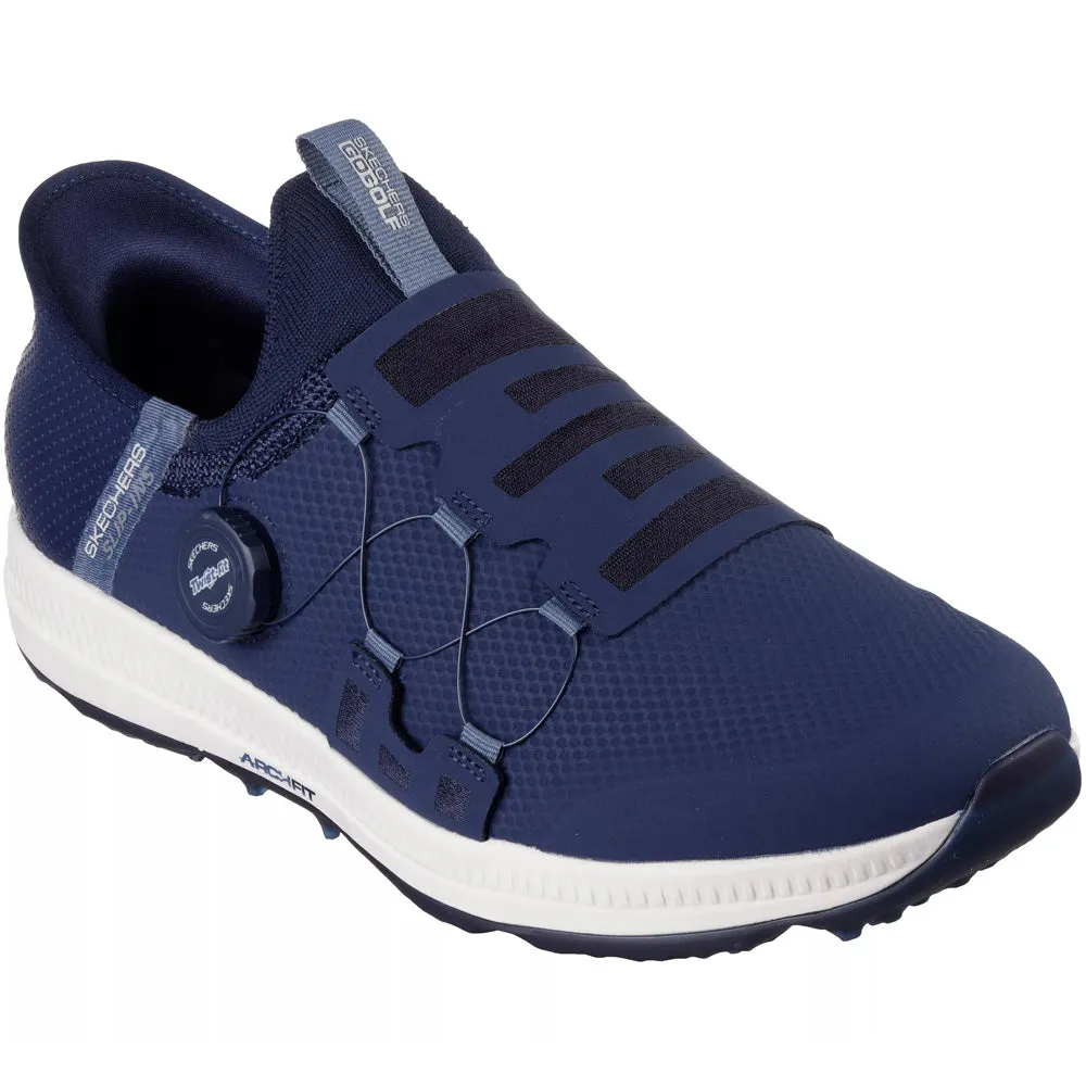 Skechers Elite 5 Slip-Ins Spikeless Waterproof Shoes - Navy