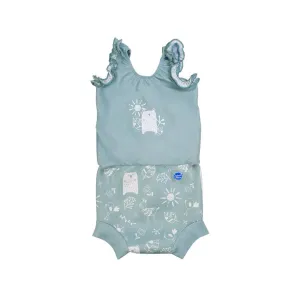 Splash About Happy Nappy Swim Costume - Sunny Bear