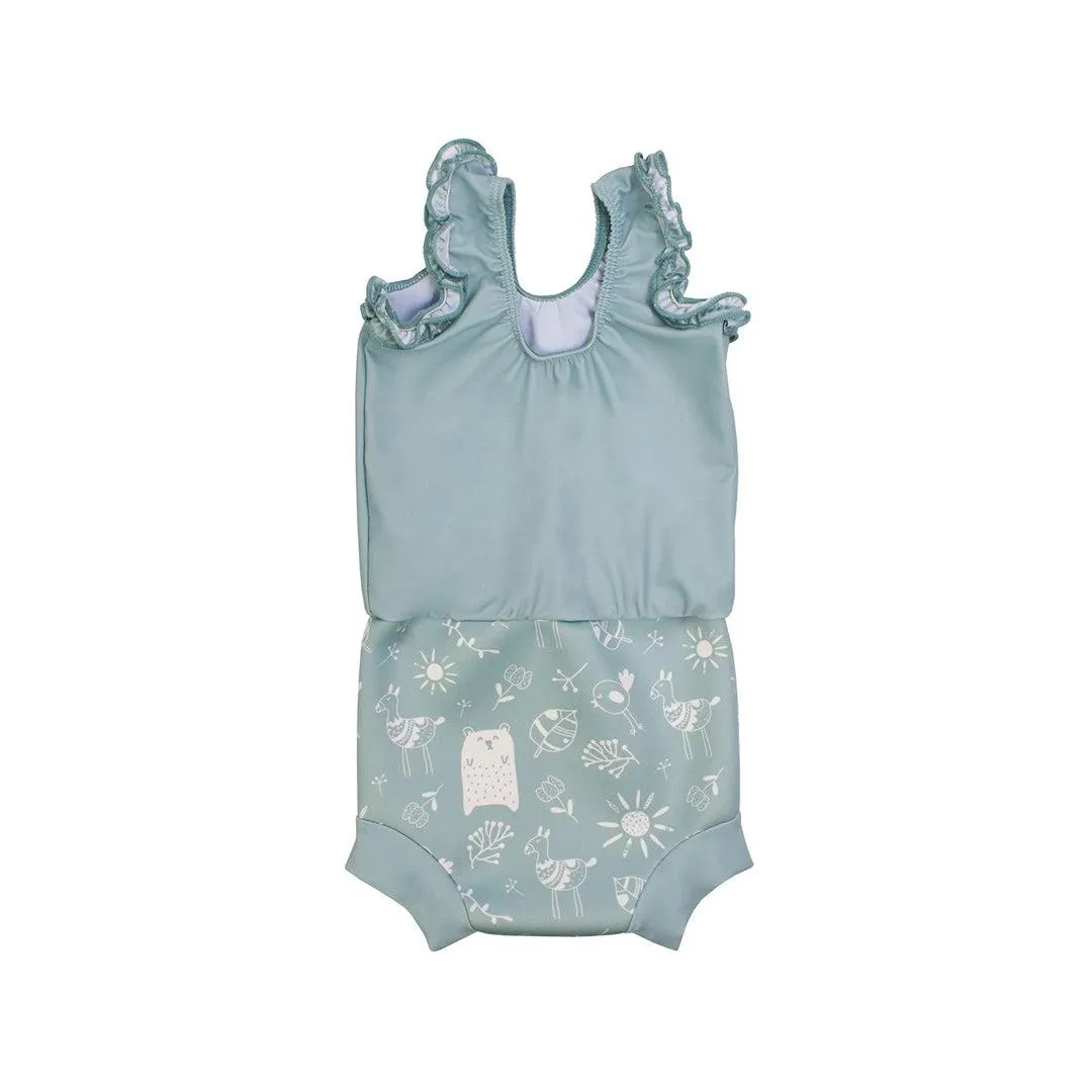 Splash About Happy Nappy Swim Costume - Sunny Bear