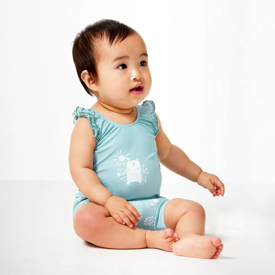 Splash About Happy Nappy Swim Costume - Sunny Bear