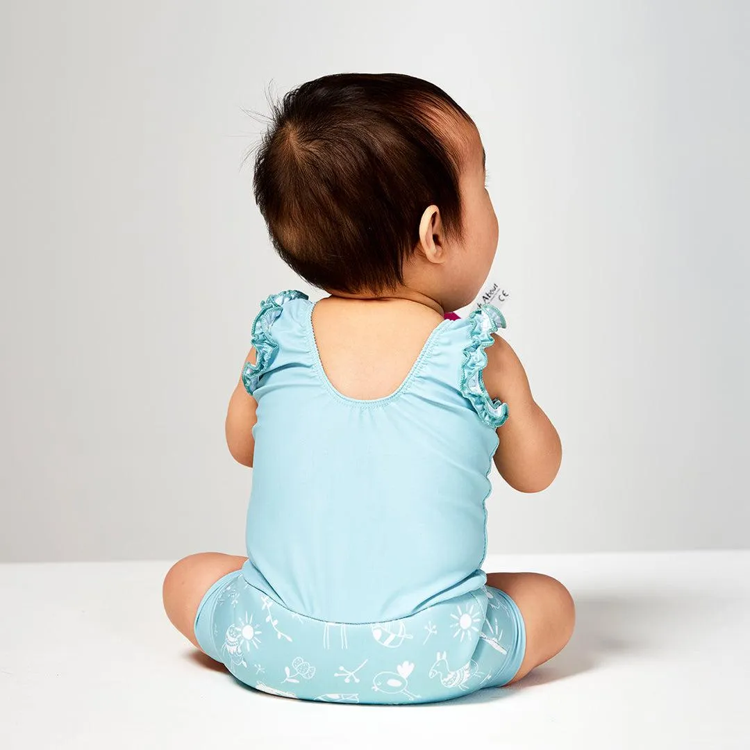 Splash About Happy Nappy Swim Costume - Sunny Bear