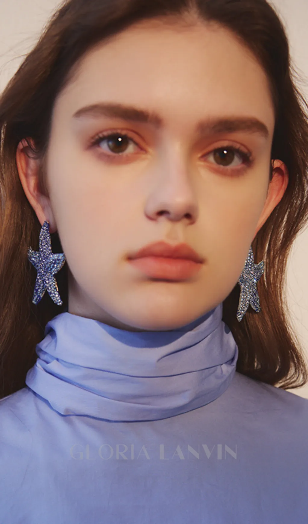 starfish diamond earrings Gloria Lanvin