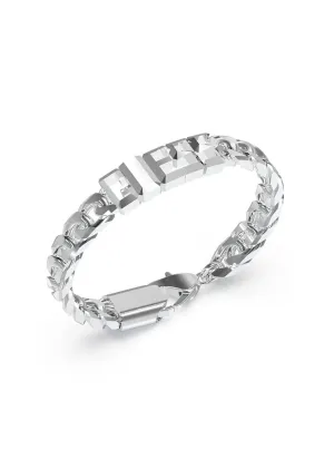 Steel Logo Vegas Chain Bracelet Guess