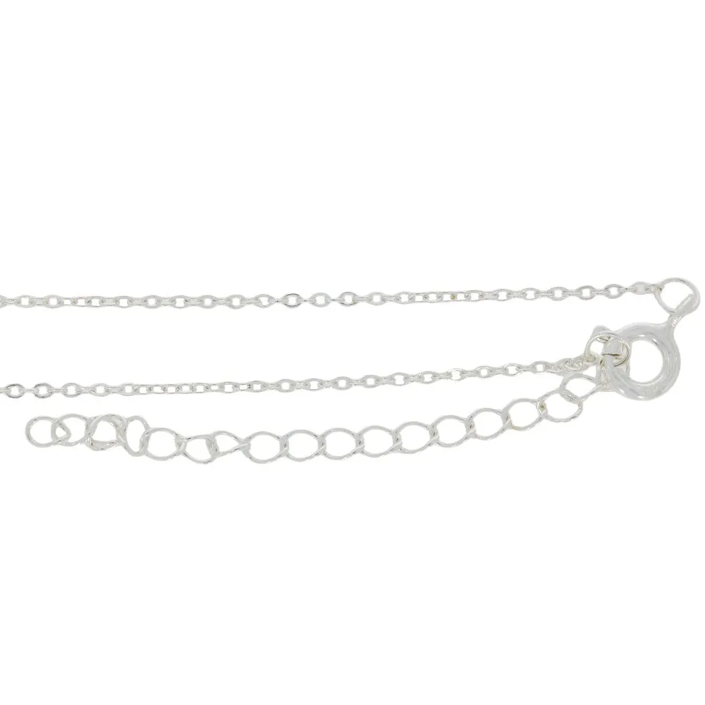 Sterling Silver Celestial Moon and Star Necklace
