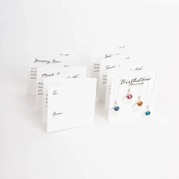 Sterling Silver December Birthstone Stud Earrings E5561