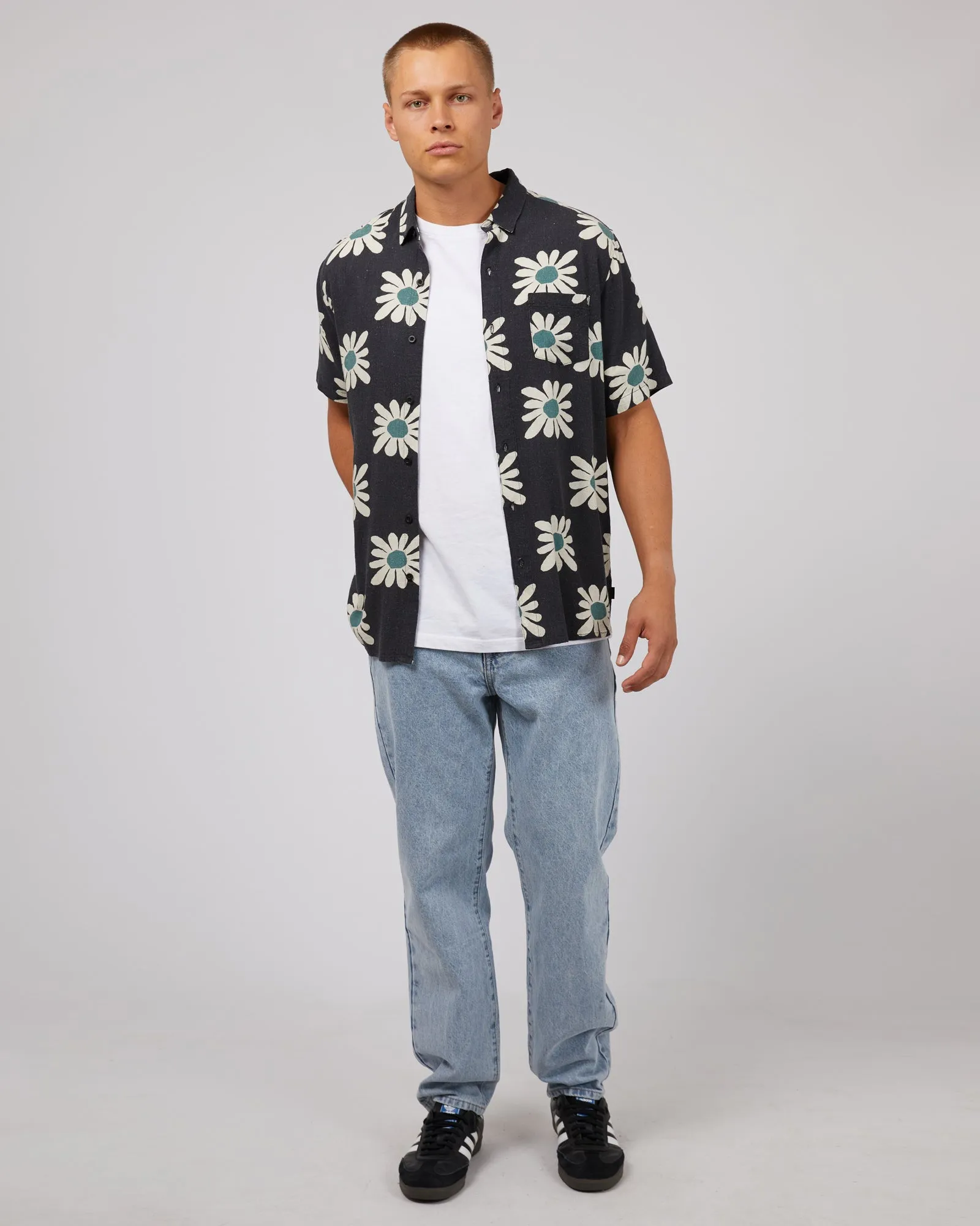 Sunny Floral Ss Shirt Multicoloured