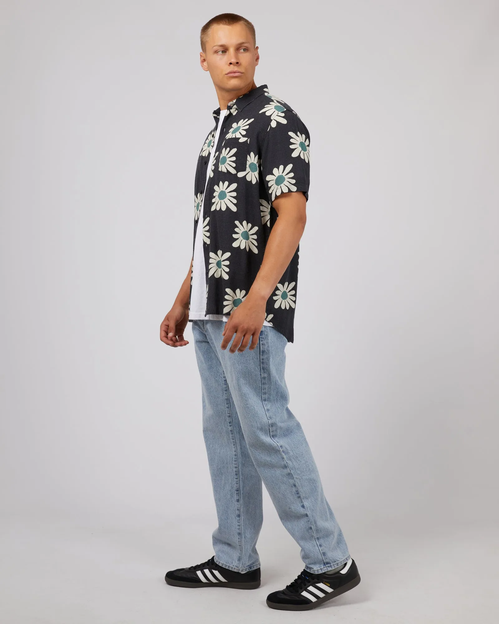 Sunny Floral Ss Shirt Multicoloured