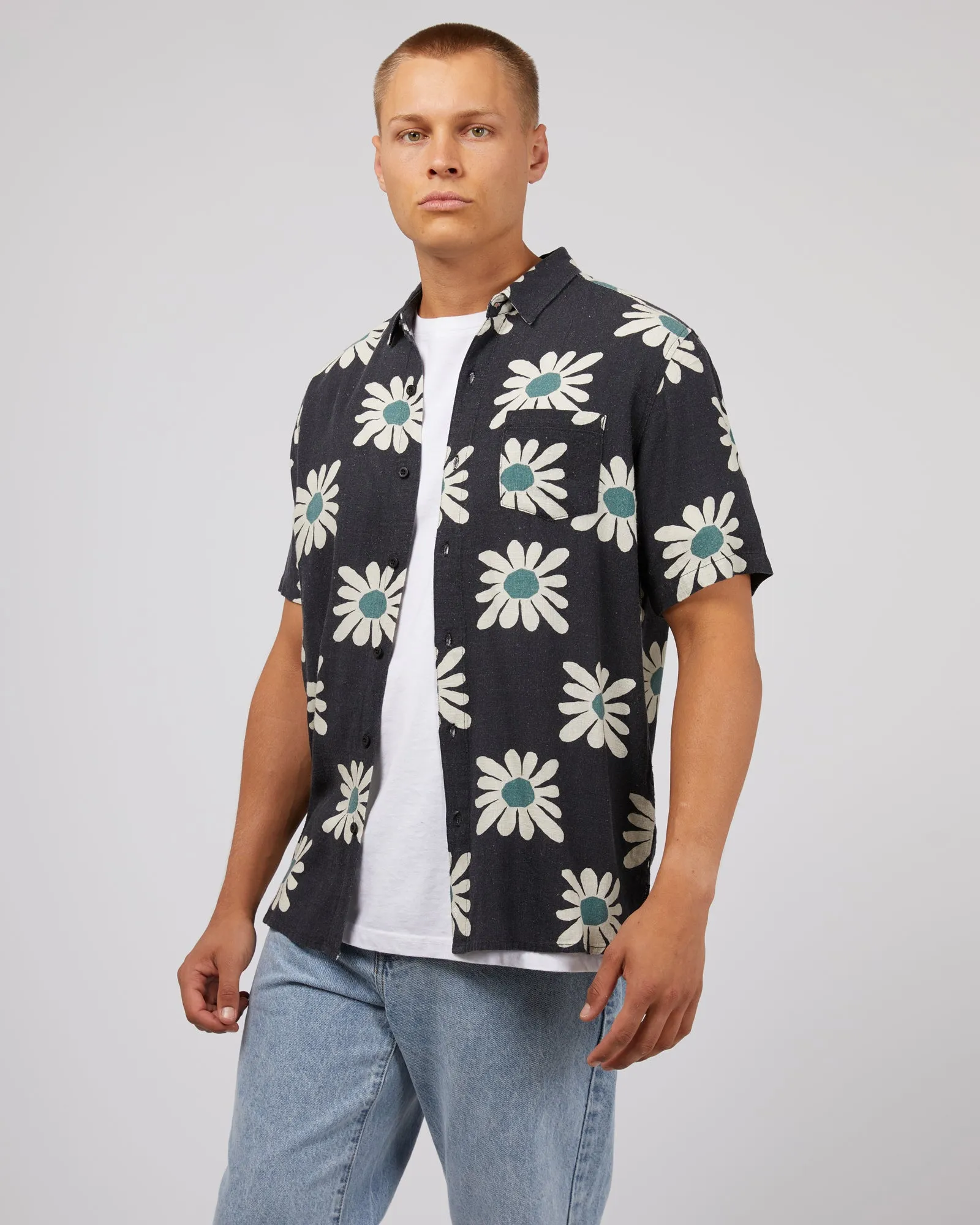 Sunny Floral Ss Shirt Multicoloured