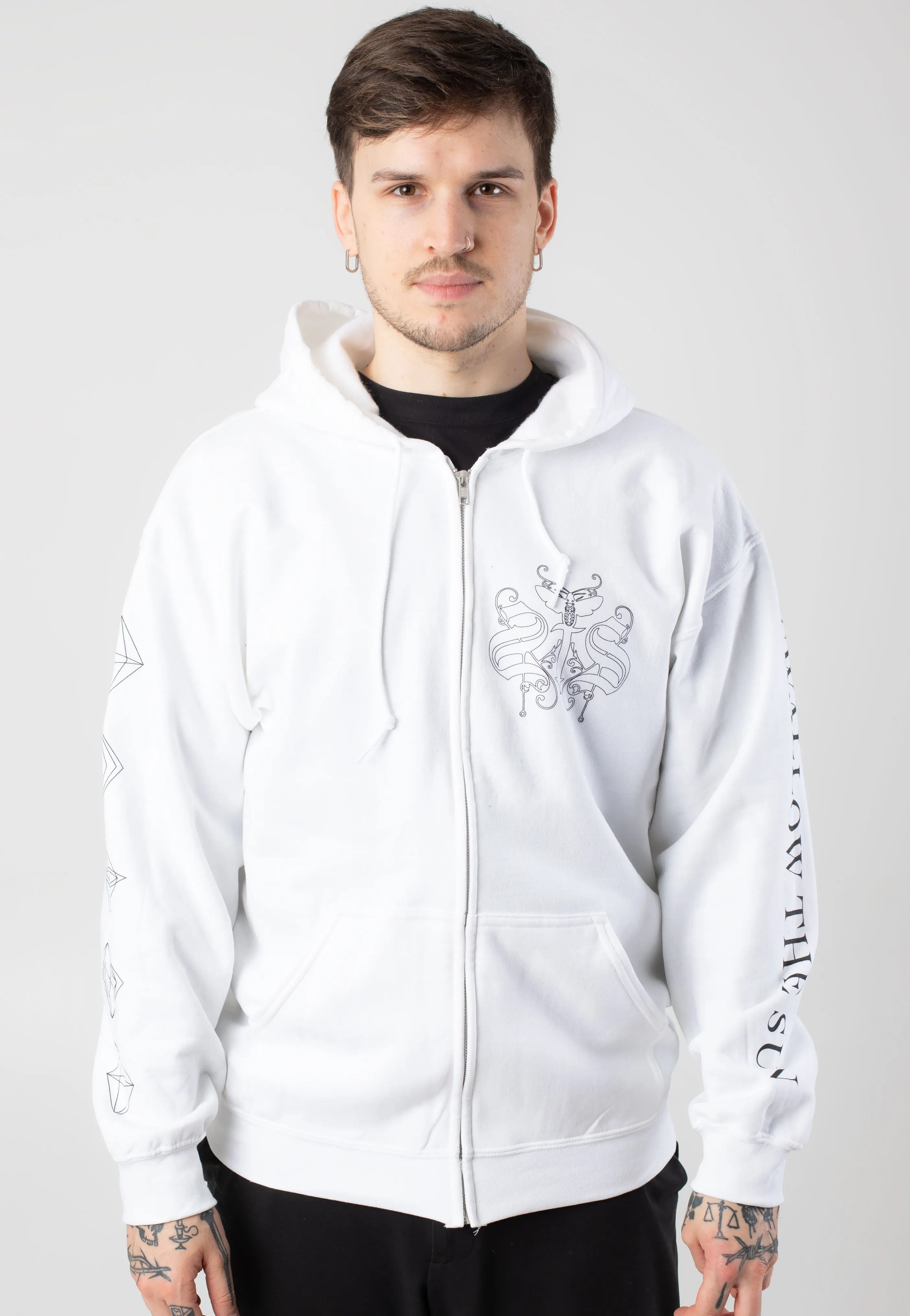 Swallow The Sun - Diamonds White - Zipper