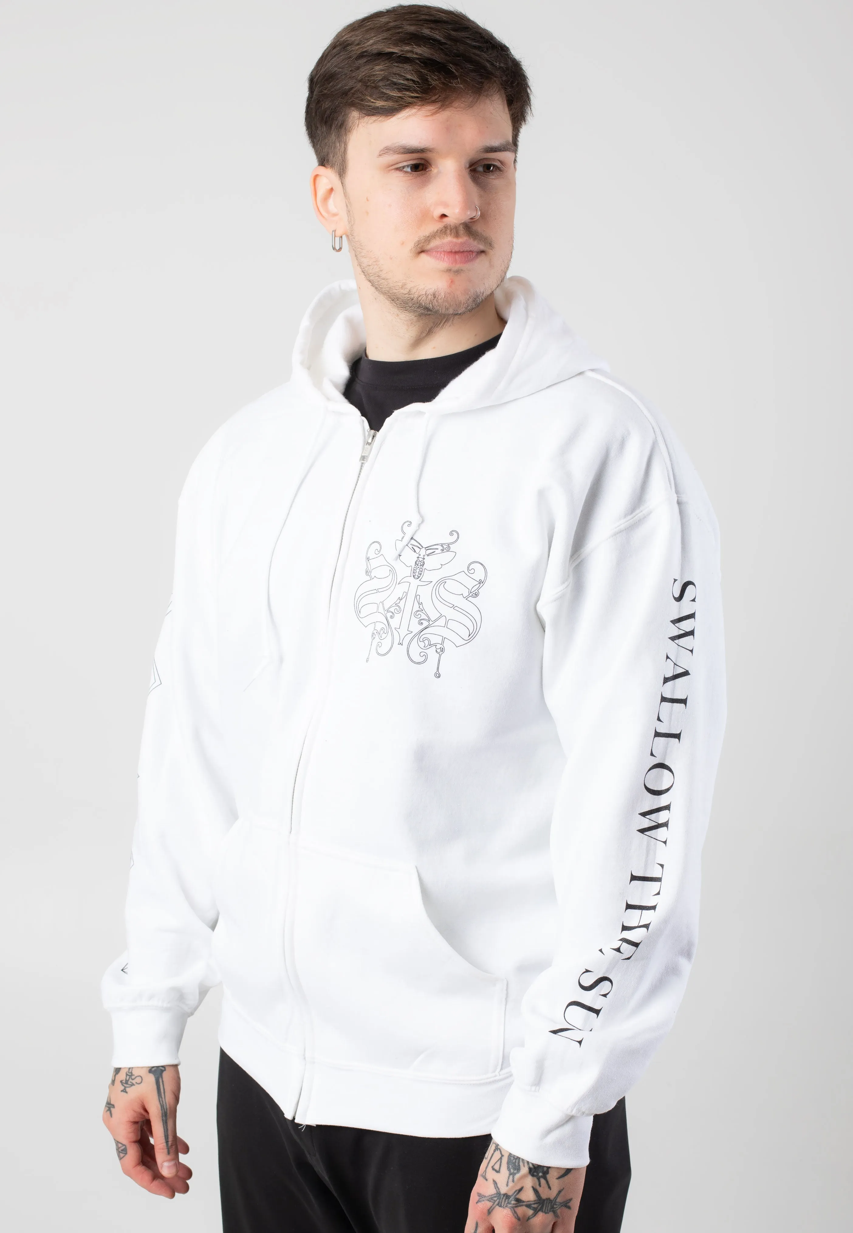 Swallow The Sun - Diamonds White - Zipper