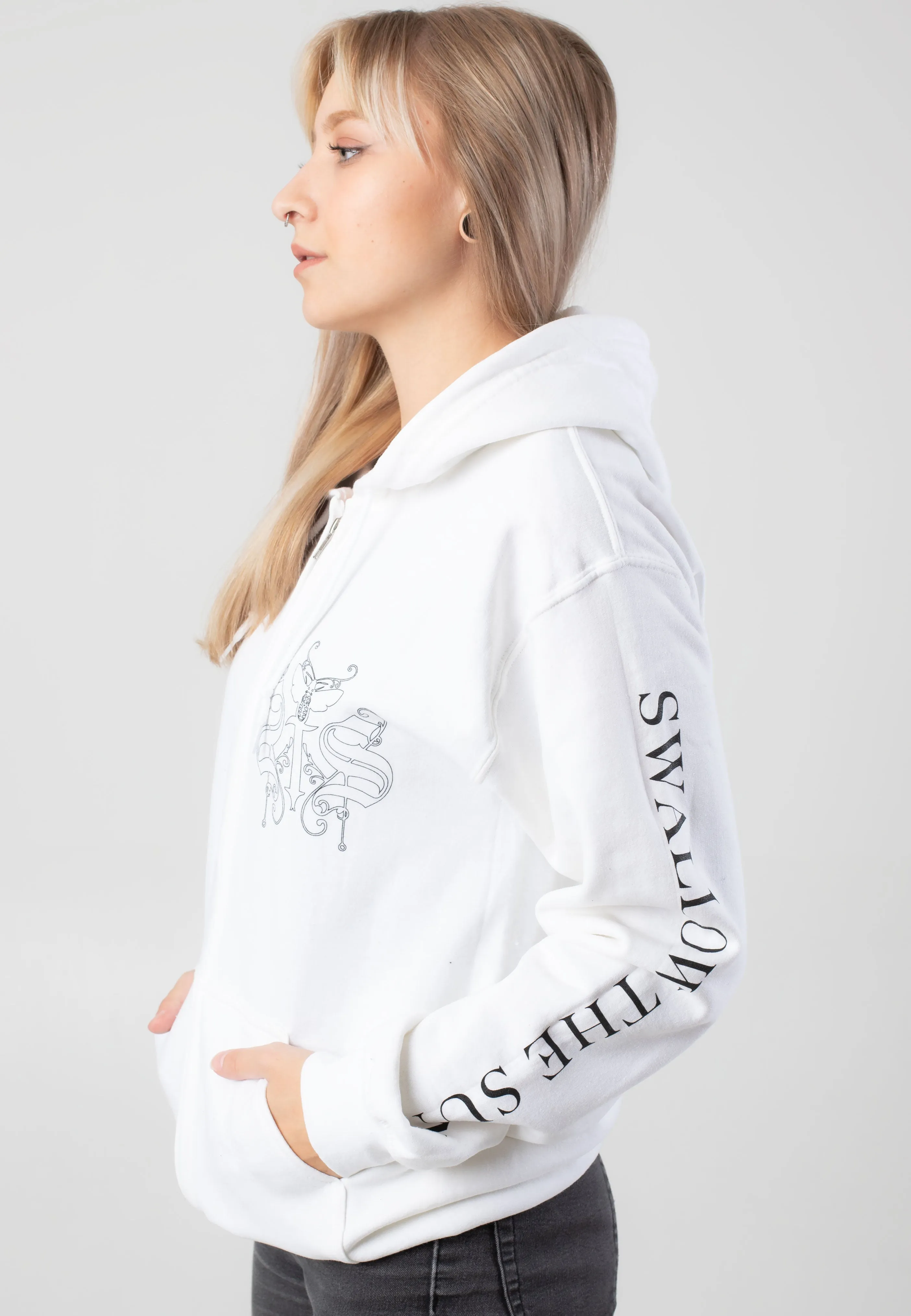 Swallow The Sun - Diamonds White - Zipper
