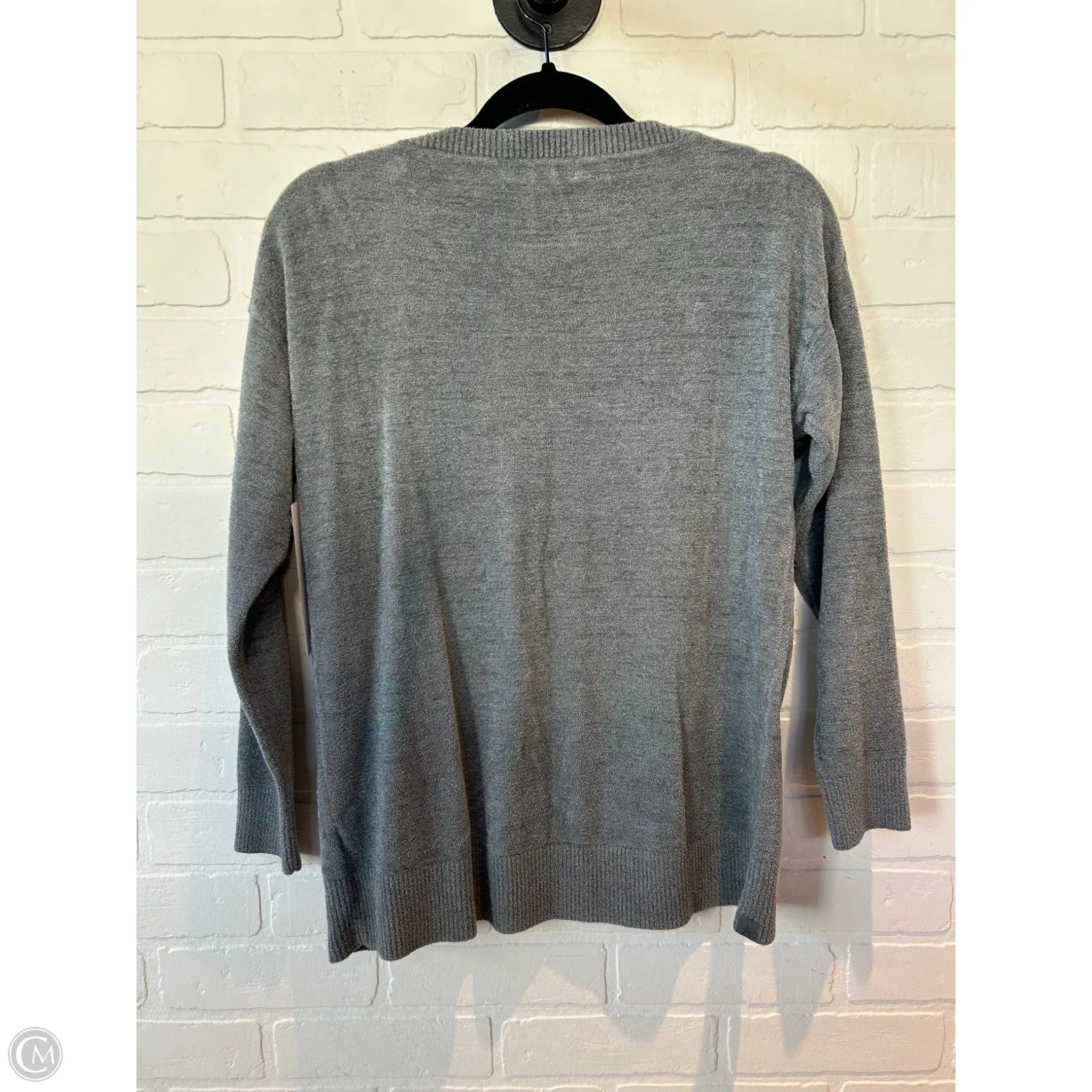 Sweater By Barefoot Dreams In Grey, Size: M