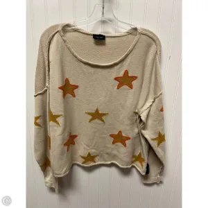 Sweater By Clothes Mentor In Beige, Size: M