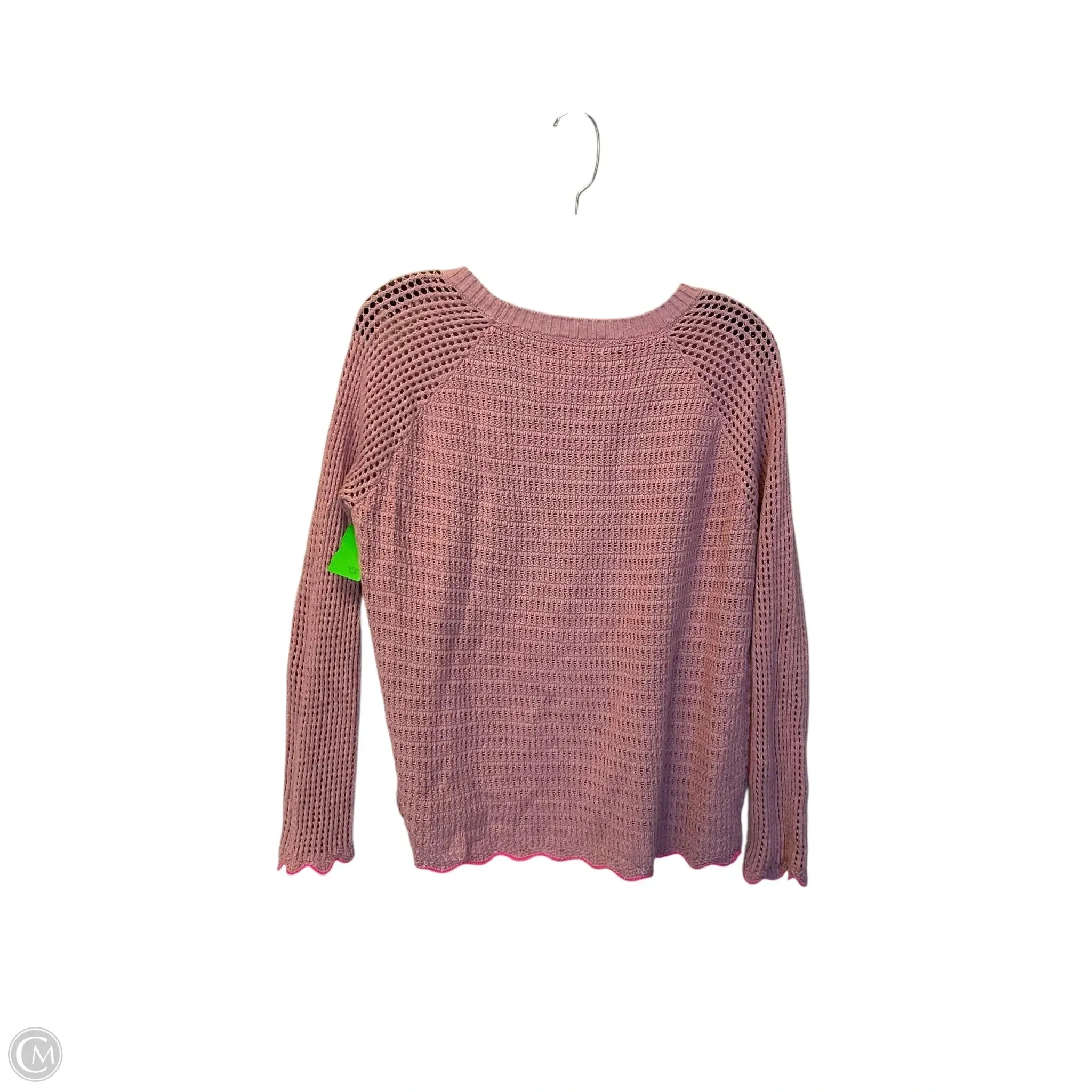 Sweater By Clothes Mentor In Pink, Size: M