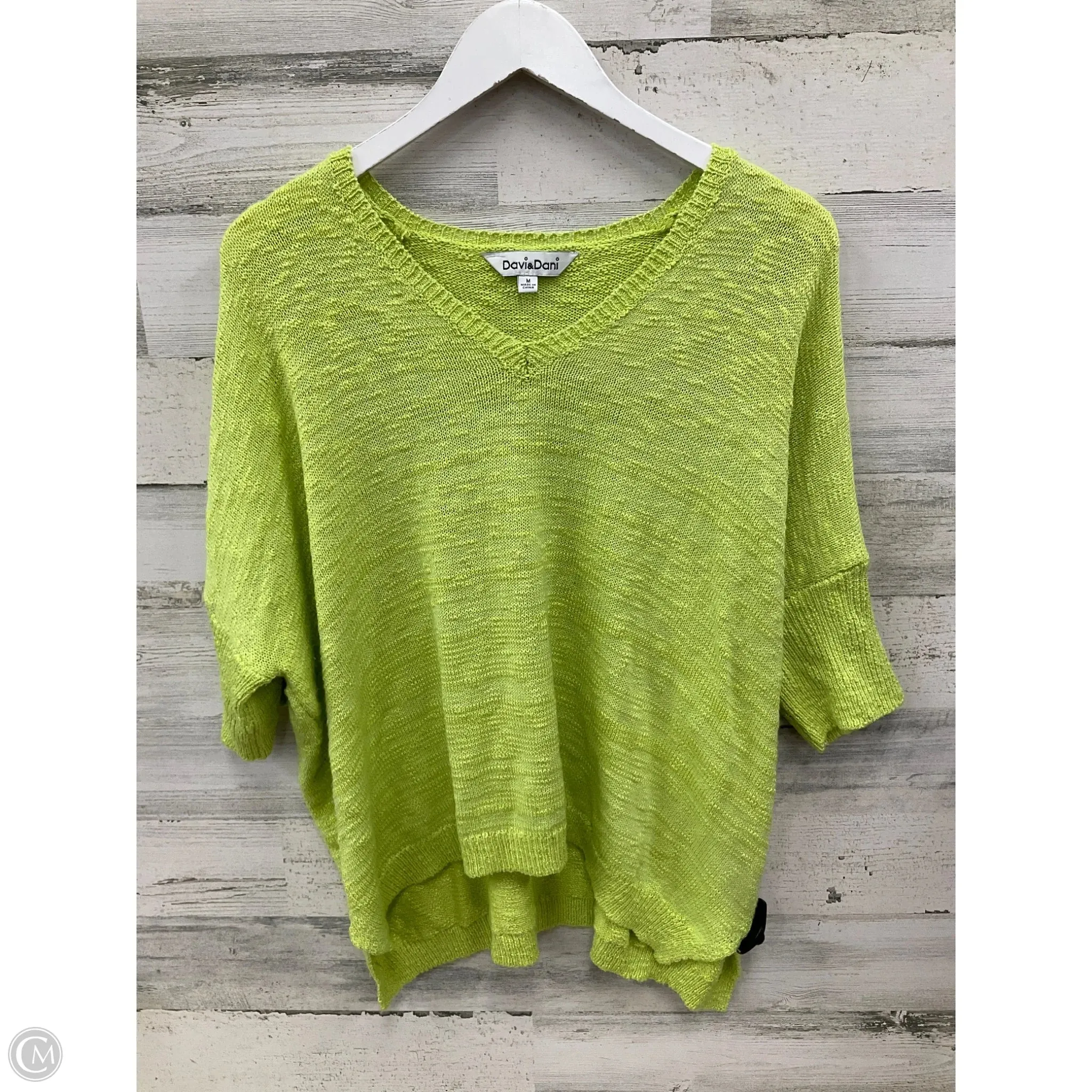 Sweater By Davi & Dani In Green, Size: M