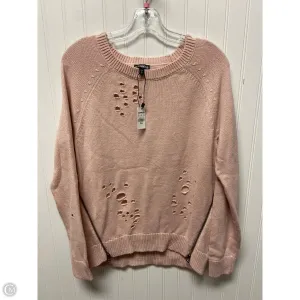 Sweater By Express In Pink, Size: M