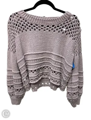 Sweater By Fate In Purple, Size: M