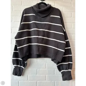 Sweater By Free People In Grey & White, Size: M