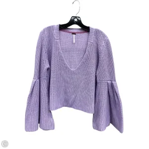 Sweater By Free People In Purple, Size: M