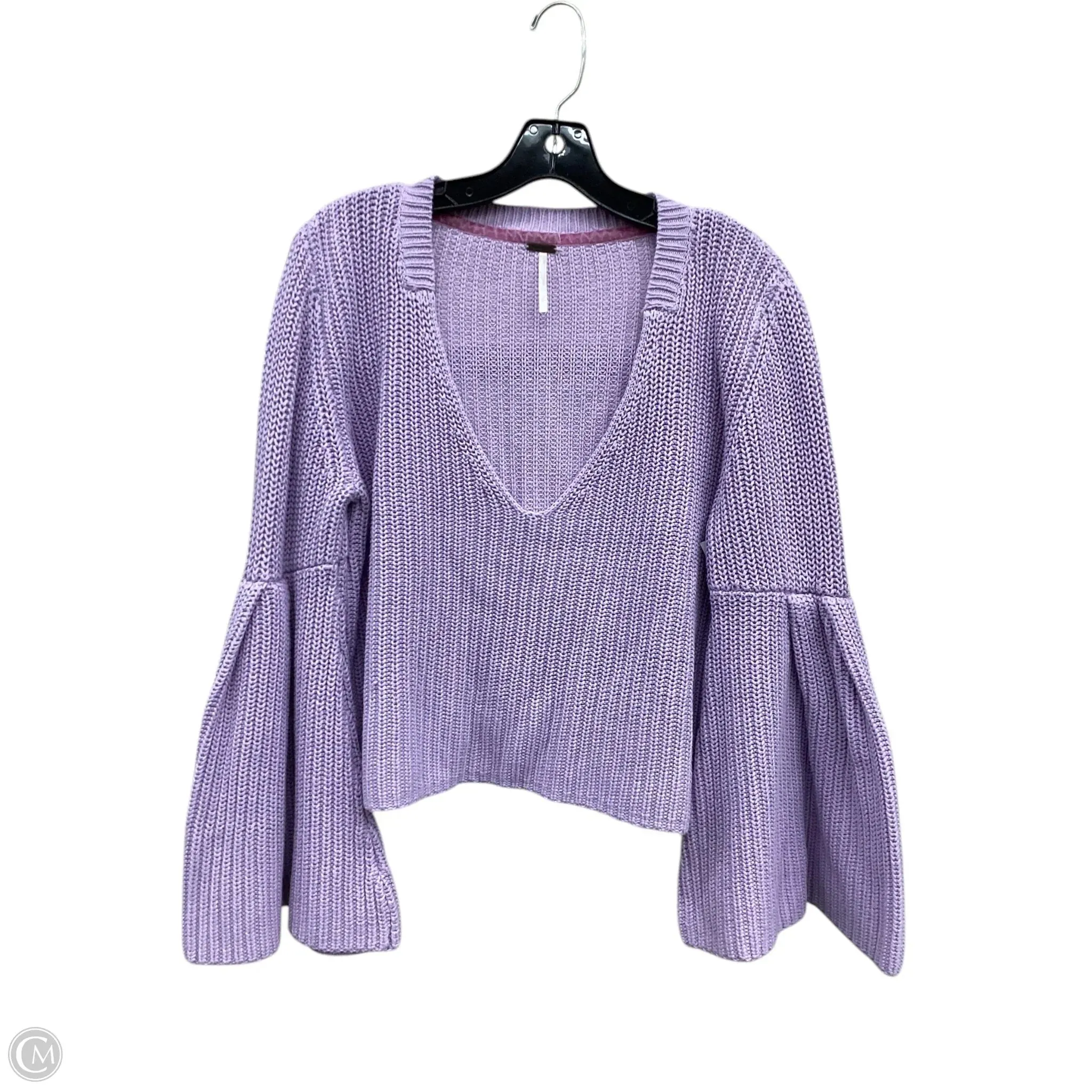 Sweater By Free People In Purple, Size: M