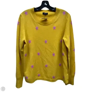 Sweater By J. Crew In Yellow, Size: L