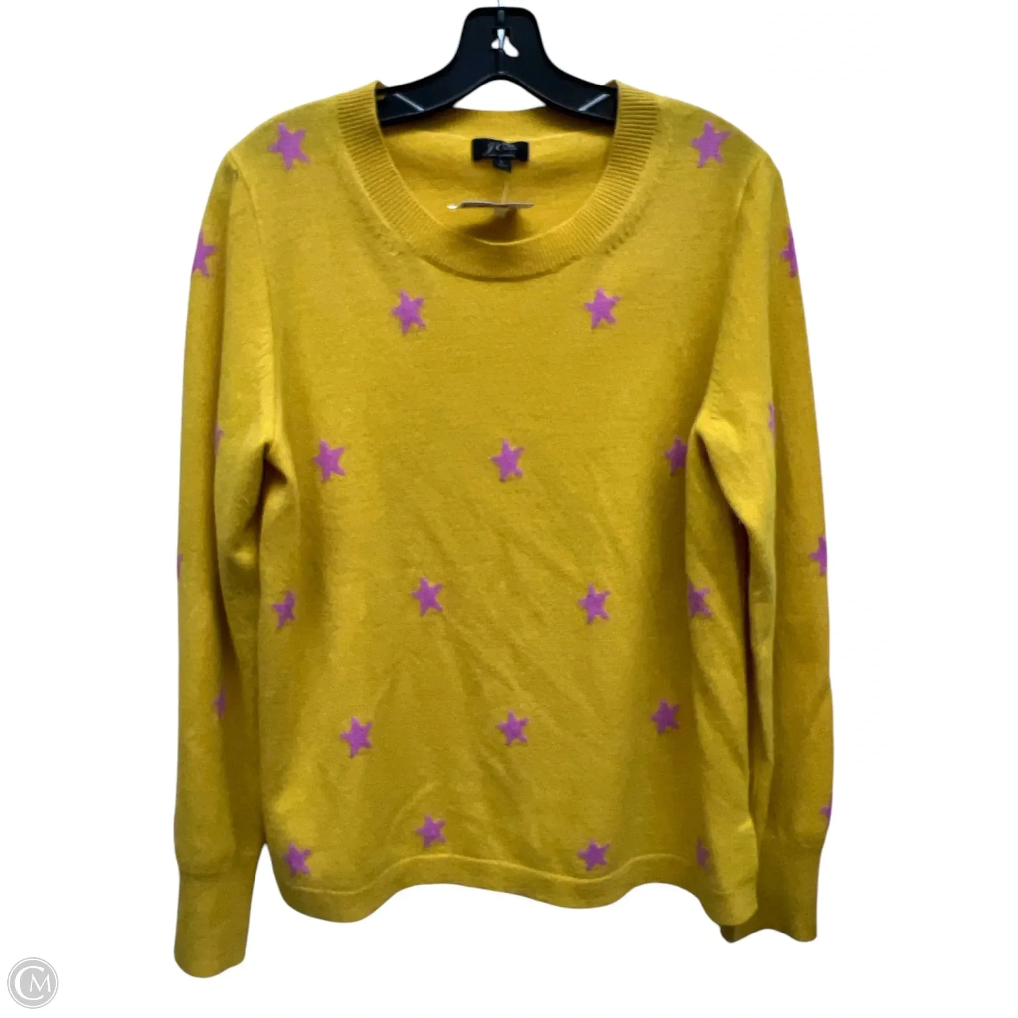 Sweater By J. Crew In Yellow, Size: L