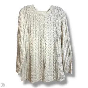 Sweater By J. Jill In Ivory, Size: M