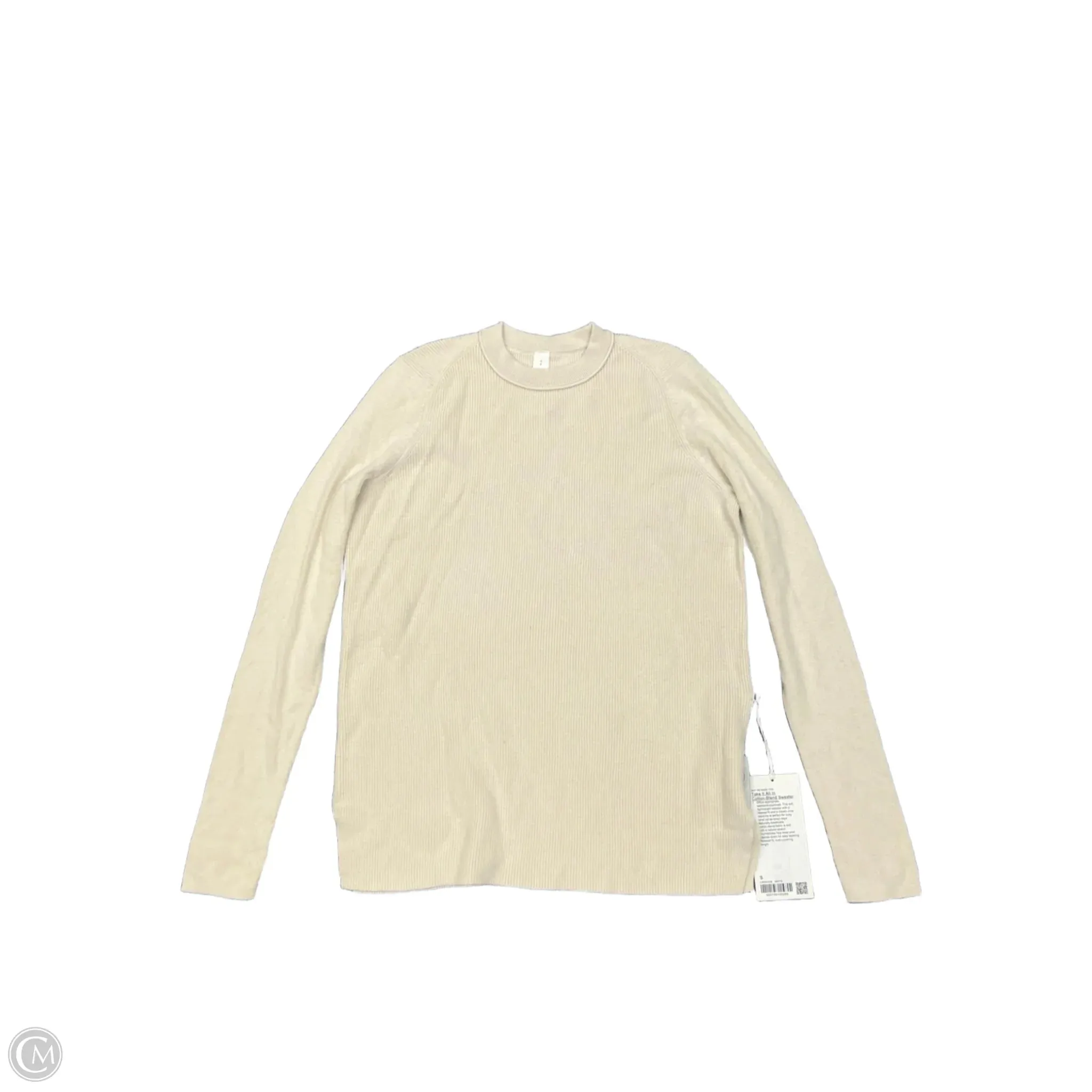 Sweater By Lululemon In Beige, Size: S