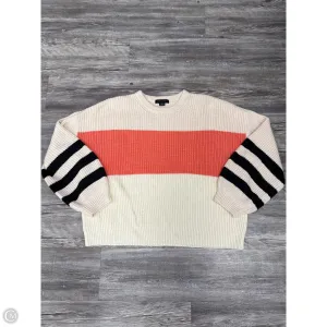 Sweater By Sanctuary In Cream & Pink, Size: Xl