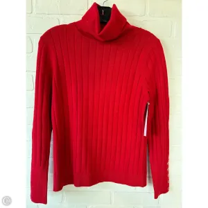 Sweater By Talbots In Red, Size: M
