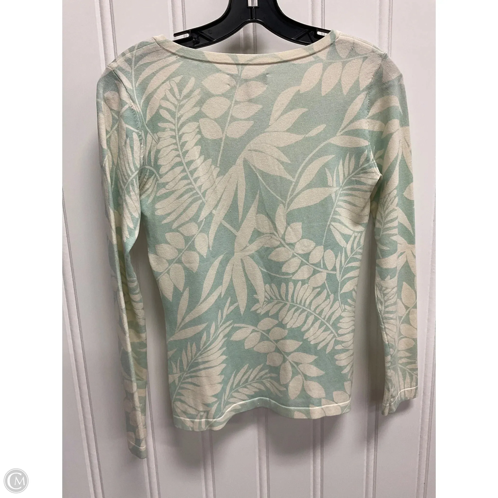 Sweater By Tommy Bahama In Aqua, Size: Xs