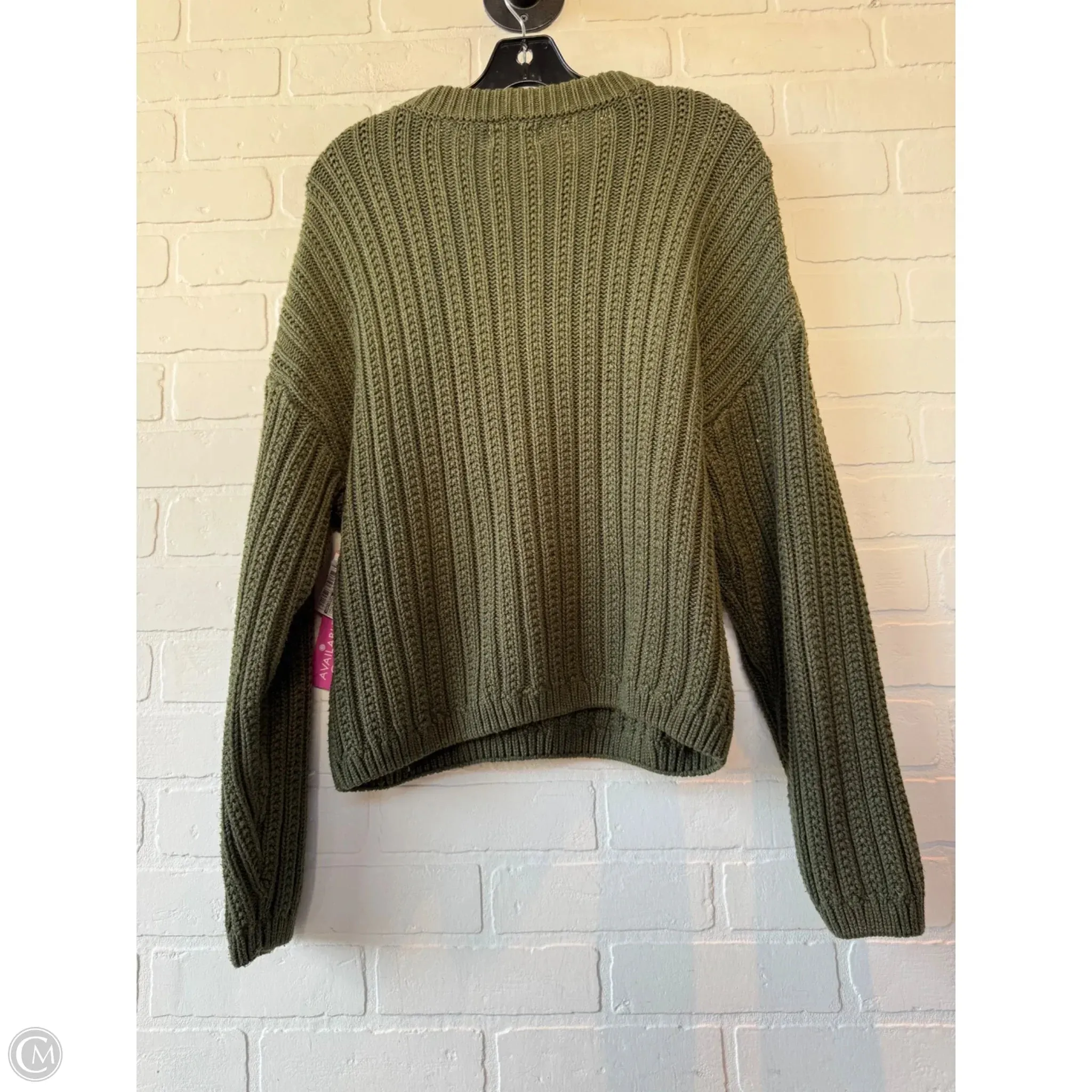 Sweater By Universal Thread In Green, Size: L