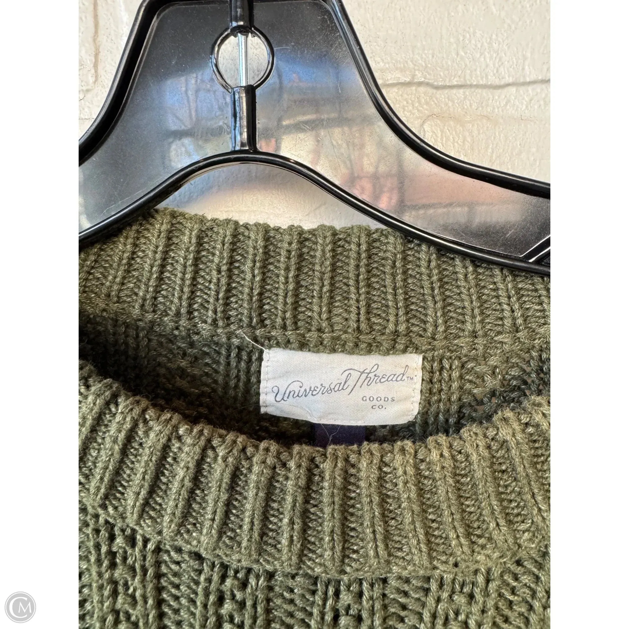 Sweater By Universal Thread In Green, Size: L
