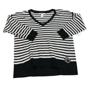 Sweater By White House Black Market In Black & White, Size:M