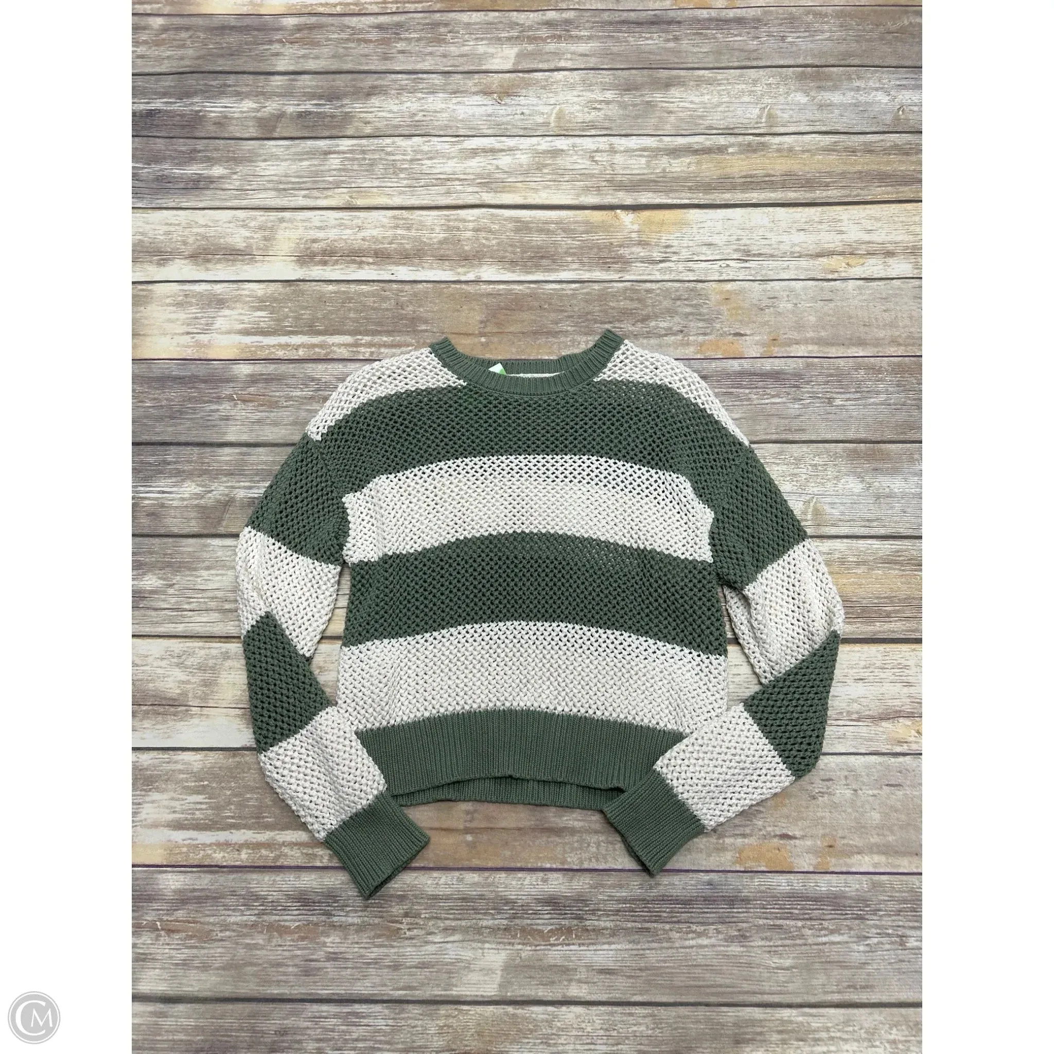 Sweater By Z Supply In Green, Size: S