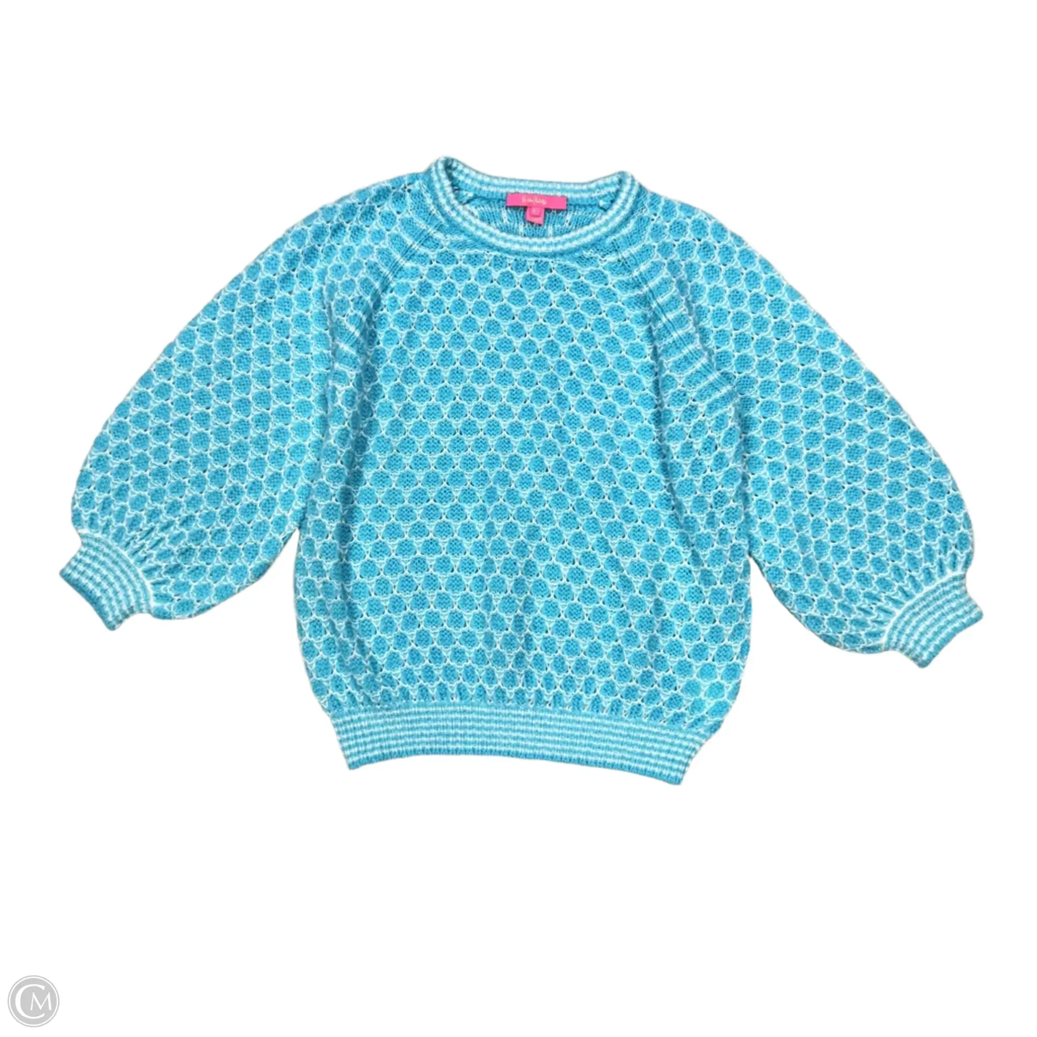 Sweater Designer By Lilly Pulitzer In Blue, Size: L
