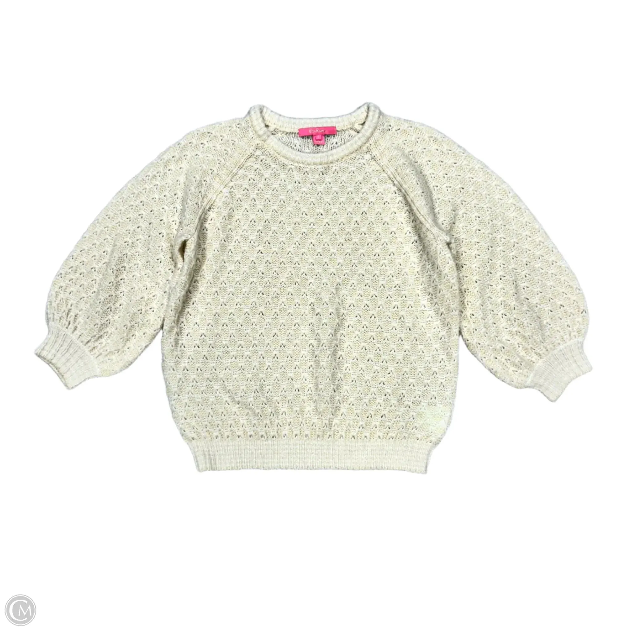Sweater Designer By Lilly Pulitzer In Cream, Size: L