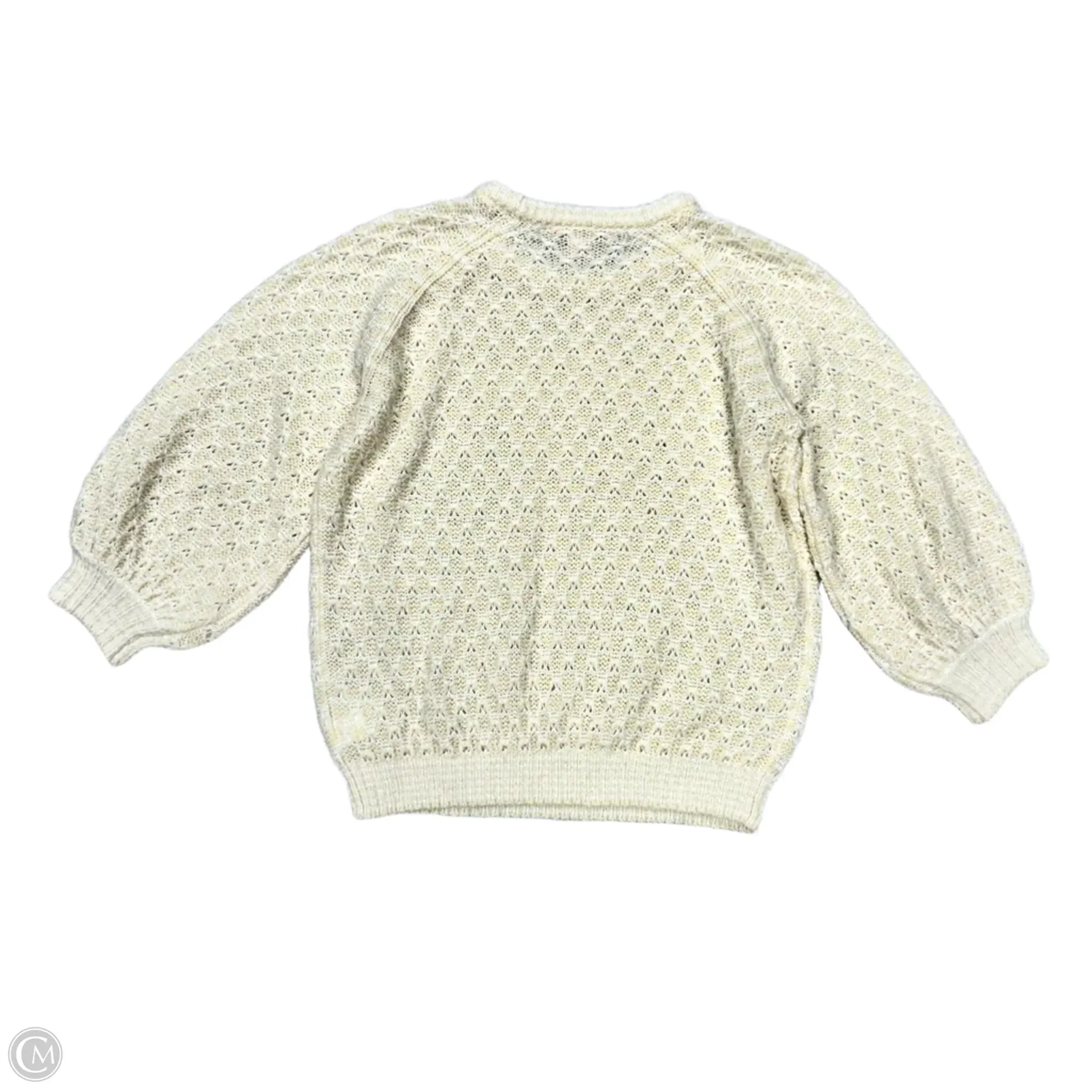 Sweater Designer By Lilly Pulitzer In Cream, Size: L