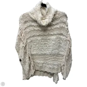 Sweater Short Sleeve By Anthropologie In Cream, Size: Xs