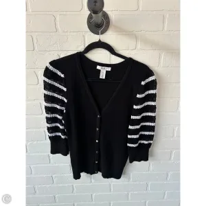 Sweater Short Sleeve By White House Black Market In Black & White, Size: M